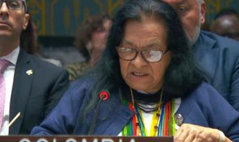 Leonor Zalabata. / Foto: ONU.