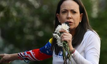 María Corina Machado. / Foto: AFP.