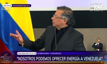 Rueda de prensa del presidente.