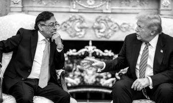 Reunión. / Foto: Casa Blanca.