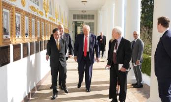 Reunión Petro y Trump. / Foto: Presidencia.