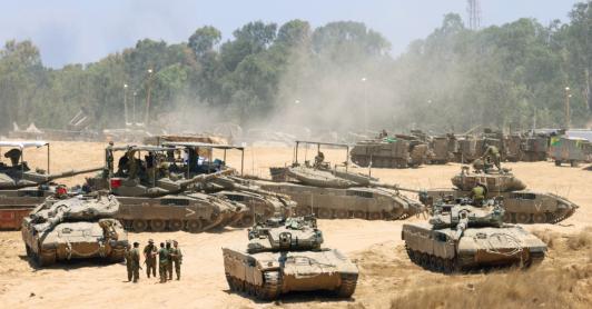 Israel arremete con nuevos bombardeos a Franja de Gaza. / Foto: AFP.