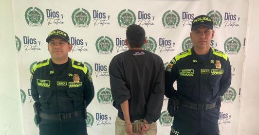 Capturan a hombre que asesinó a niña de 3 años en Bogotá. / Foto: Policía.