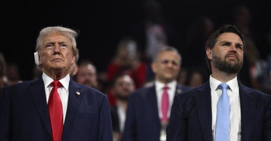 Donald Trump y J.D Vance para la presidencia de Estados Unidos. / Foto: AFP.