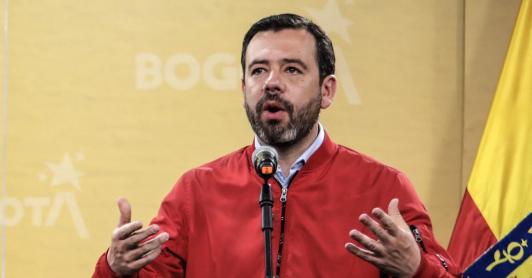 Alcalde Carlos Fernando Galán.