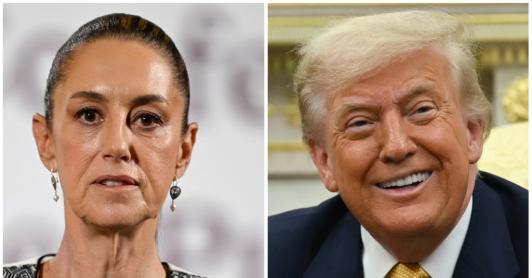 Claudia Sheinbaum y Donald Trump