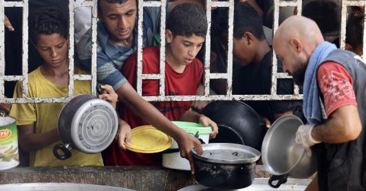 Hambruna en Gaza