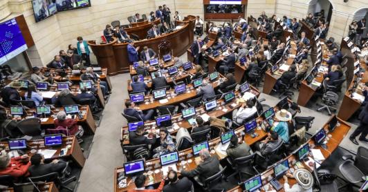 Instalación del Congreso 2025. / Foto: AFP.