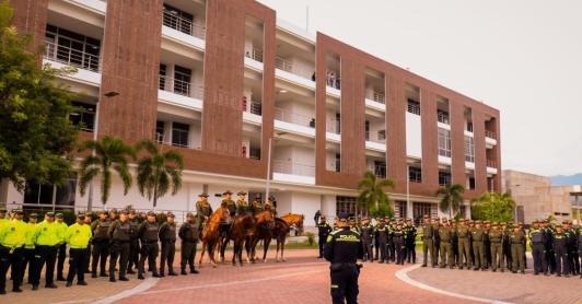 Desfile del 20 de julio será en Santa Marta. / Foto: Policía.