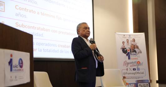 Vicepresidente del FOMAG.