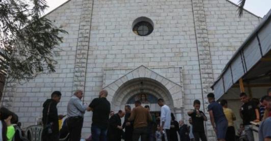 Iglesia católica en Gaza. / Foto: Vatican News.