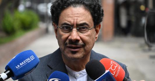 Iván Cepeda tras reacción sobre fallo contra Uribe. / Foto: AFP.