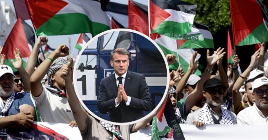 Francia reconocerá al estado de Palestina. / Fotos: AFP.