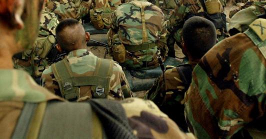 Militares investigados. / Foto: AFP.