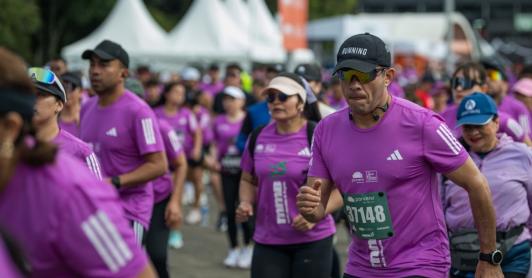 Hombre falleció en la Media Maratón de Bogotá. / Foto: IDRD.