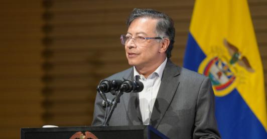 Petro sobre exportaciones de carbón a Israel. / Foto: Presidencia.