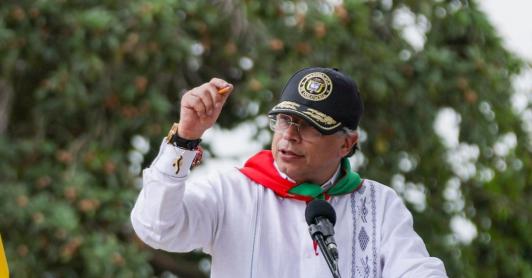 Presidente Petro sobre sanción a juez de Brasil. / Foto: Presidencia.
