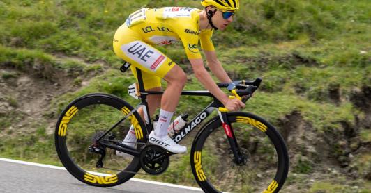 La cronoescalada del Tour de Francia fue para Tadej Pogačar