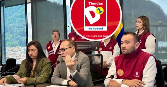 Hallazgos de MinTrabajo sobre Tiendas D1. / Fotos: D1 y X MinTrabajo.