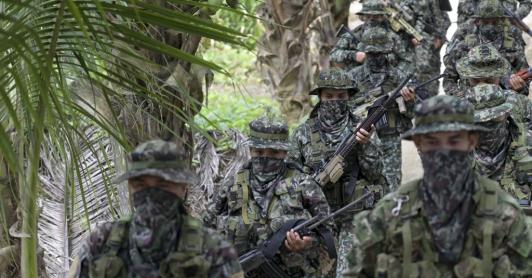 Guerrilleros de la Segunda Marquetalia.