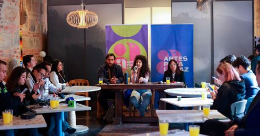 ​​Lanzamiento del programa Artes para la paz del Minculturas.