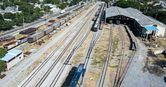 Corredor férreo en Colombia. / Foto: ANI.