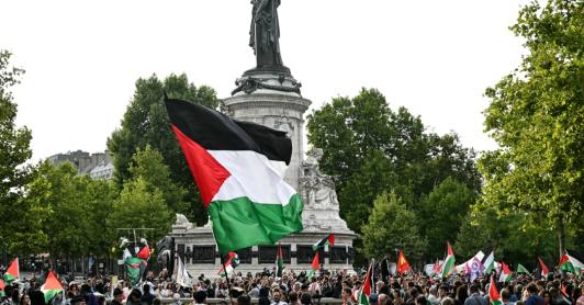 Reconocimiento al estado de Palestina. / Foto: AFP.