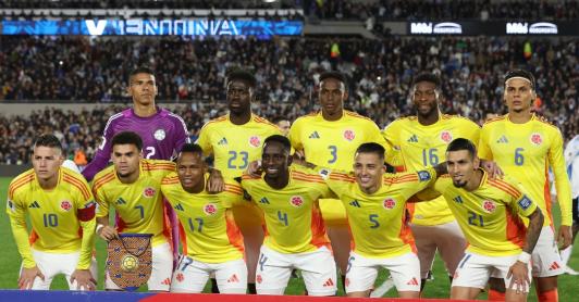 Convocados selección Colombia. / Foto: AFP.