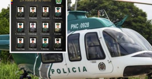 Aumenta el número de policías asesinados en Antioquia. / Fotos: Policía.