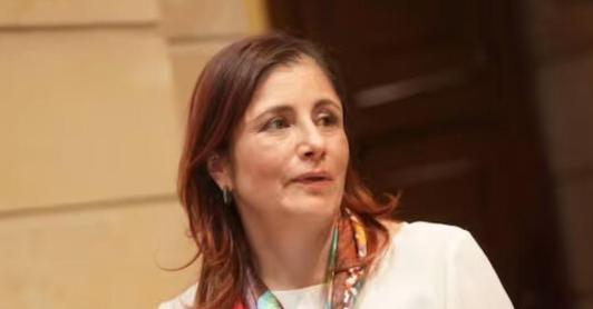 Iris Marín sobre jueza Sandra Heredia. / Foto: Radio Nacional.