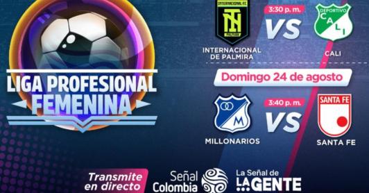 Liga femenina por Señal Colombia. / Foto: RTVC.