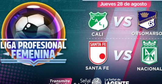 Liga femenina por Señal Colombia. / Foto: RTVC.
