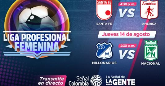 Liga femenina por Señal Colombia. / Foto: RTVC.