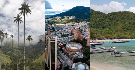 Turismo en Colombia. / Fotos: Pixabay. 
