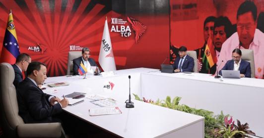 Reunión países ALBA.