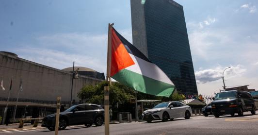 Bandera de Palestina.