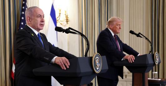Trump y Netanyahu.