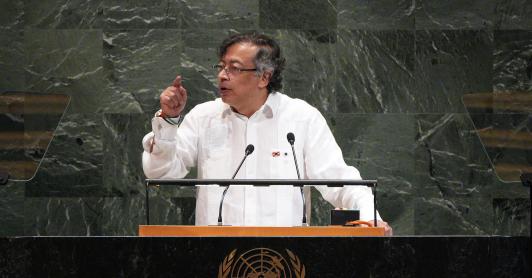 Analistas califican como 'muy valiente' el discurso de Petro en la ONU: 'Le habló más a los pueblos que a los estados'