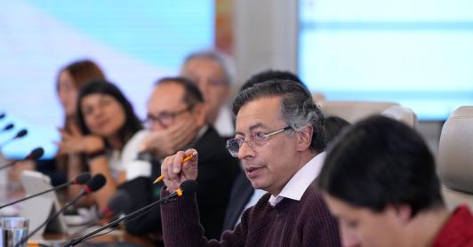 Presidente Petro.