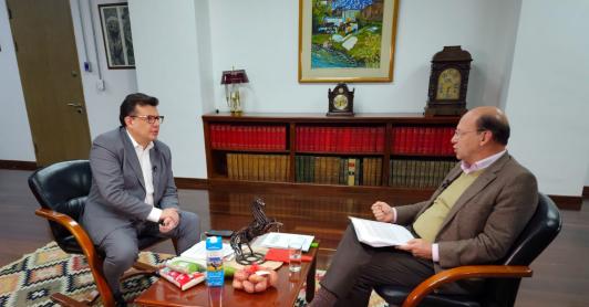 Hollman Morris y Germán Ávila