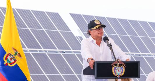 Colombia Solar en el país. / Foto: Presidencia.