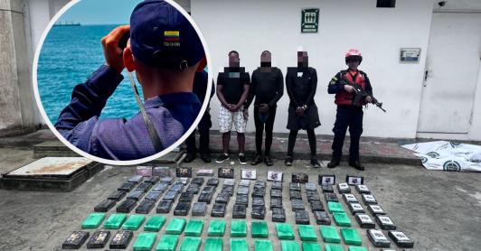 Logros contra el narcotráfico. / Fotos: Armada Nacional.