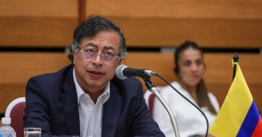 Petro sobre señalamiento a EE.UU en violación al Derecho Internacional. / Foto: Presidencia.