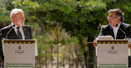 Petro viaja a Brasil sobre la declaratoria de Belém. / Foto: Presidencia.