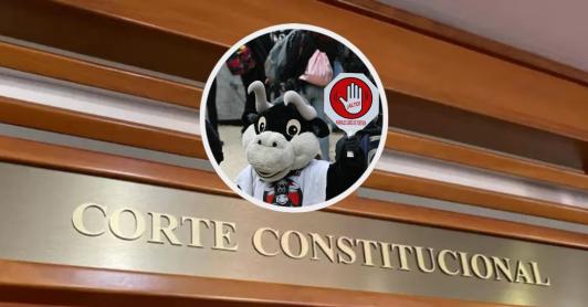 Corte ratifica la prohibición de las corridas de toros. / Fotos: Corte Constitucional y AFP.