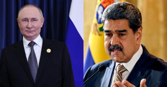 Rusia apoya a Venezuela. / Fotos: AFP.