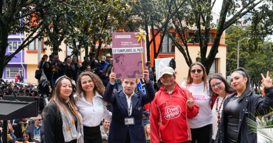 Trabajadores en Colombia. / Foto: Presidencia.
