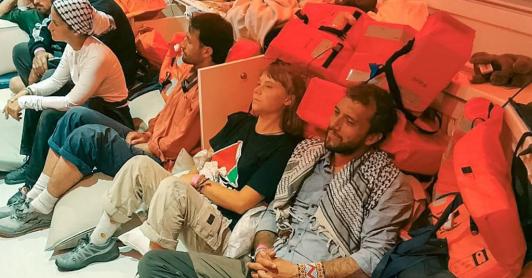 Israel deportará a Europa a activistas de la Flotilla humanitaria por Gaza