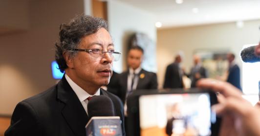 Presidente Petro condena intento de atentado contra primer ministro de Bélgica