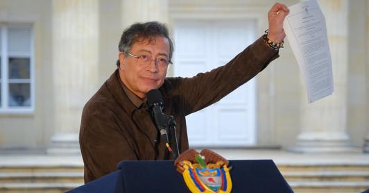 Presidente Petro.